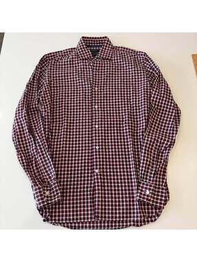 Orian Vintage Regular Fit Gingham Shirt Size M